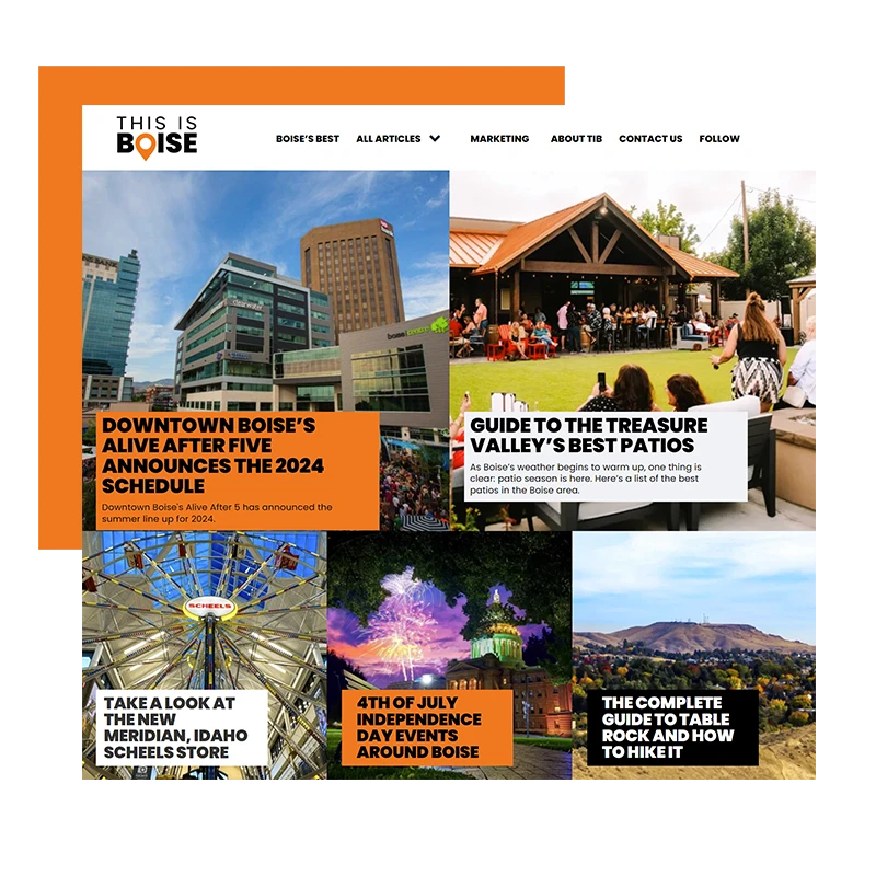 This Is Boise Website Blog Web