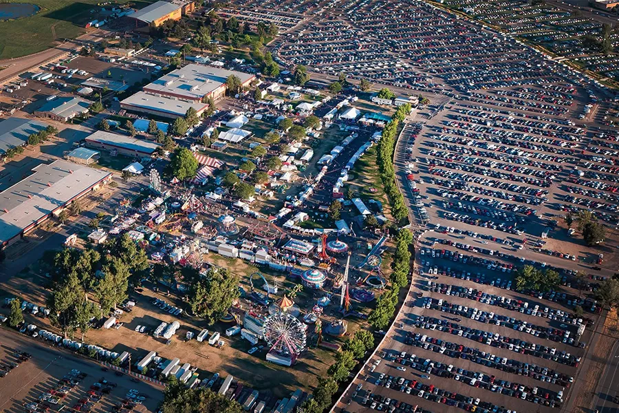 Western Idaho Fair Aerial