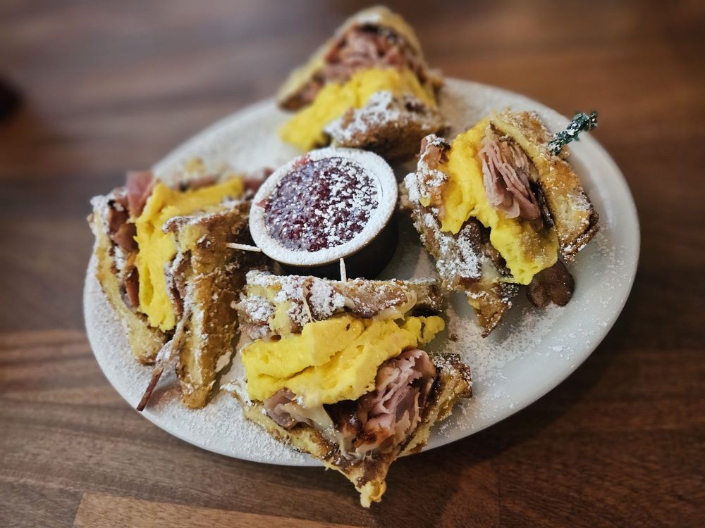 Moon’s Kitchen Cafe Boise Stuffed French toast at Moon's Kitchen Cafe in downtown Boise